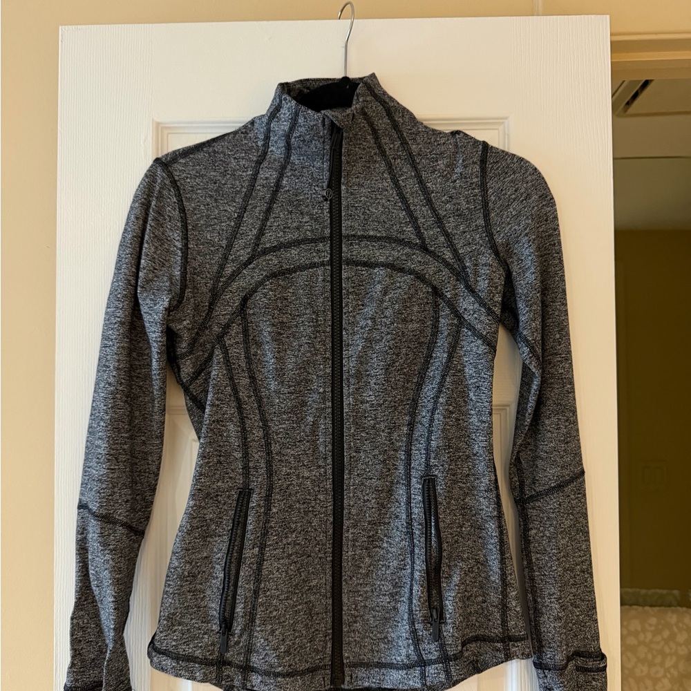 lululemon athletica Women's Black and Gray define Jacket